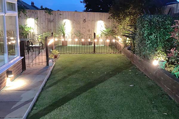Garden Lighting & Security service in darlington by competent and certified electricians