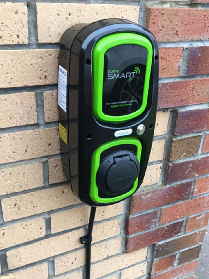 Electric Vehicle charging point installation for home and business in the North East