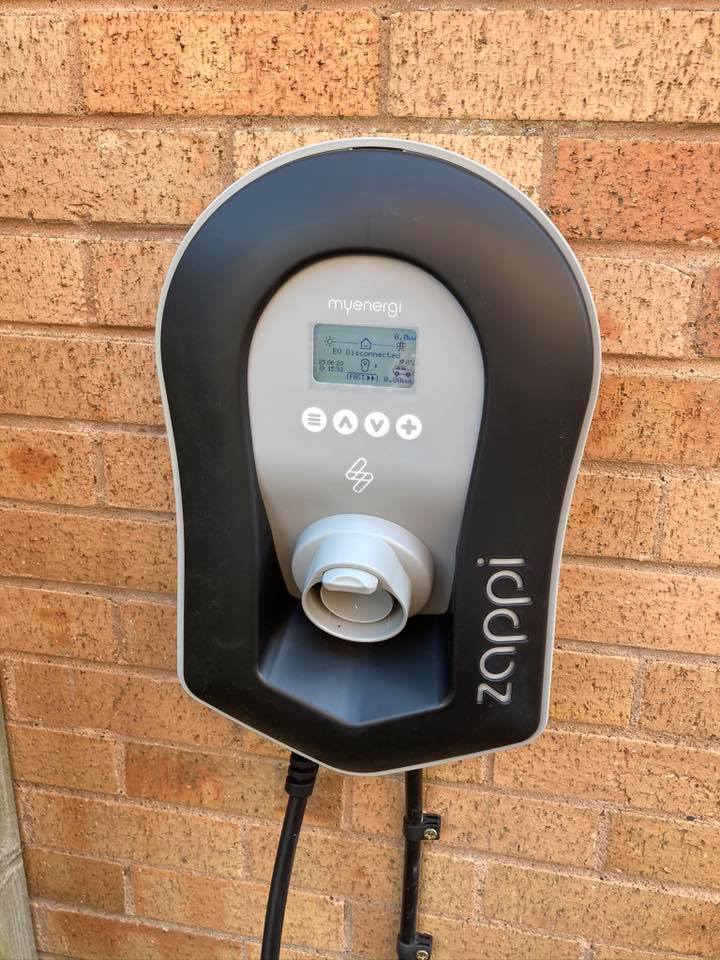 Electric Vehicle charging point installation for home and business in the North East